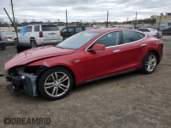 2014 Tesla Model S 60 with VIN 5YJSA1S14EFP51077, listed as a Copart auction lot 47918905 with 167,594 mi miles and Salvage title. Bid and sale history available at DreamBid. Image 1.