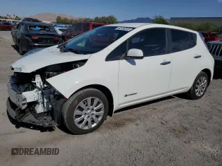 2015 Nissan LEAF SL с VIN 1N4AZ0CP4FC304089, выставлен на аукционе Copart как лот 60136545 с пробегом 68 423 миль миль и Списание • Salvage title. История ставок и продаж доступна на DreamBid. Изображение 1.