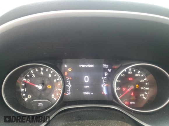 2020 Jeep Compass Limited z VIN 3C4NJDCB1LT122011, wystawiony jako Copart lot #55398525 z przebiegiem 73 460 mil mil oraz Szkoda całkowita • Salvage title. Historia ofert i sprzedaży dostępna na DreamBid. Obrazek 9.