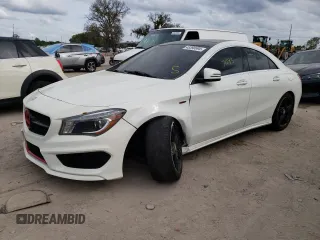 2015 Mercedes-Benz CLA 250 with VIN WDDSJ4EB7FN167447, listed as a Copart auction lot 45390694 with 71,593 mi miles and . Bid and sale history available at DreamBid. Image 1.