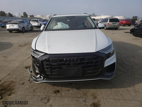 2022 Audi Q8 Prestige with VIN WA1FVBF10ND009783, listed as a Copart auction lot 72641682 with 7,089 mi miles. Bid and sale history available at carsss.com. Image 5.