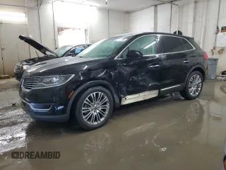 2017 Lincoln MKX Reserve with VIN 2LMPJ6LR7HBL38613, listed as a Copart auction lot 52911445 with 87,704 mi miles and Salvage Title. Bid and sale history available at carsss.com. Image 1.