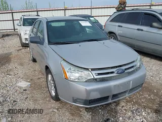2010 Ford Focus SE with VIN 1FAHP3FN2AW225625, listed as a IAAI auction lot 42094502 with 96,196 mi miles. Bid and sale history available at carsss.com. Image 1.