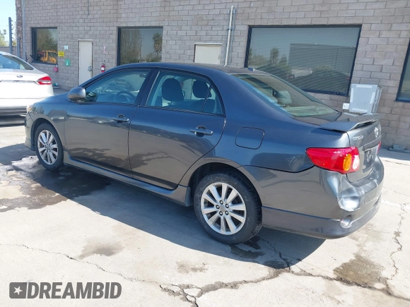 2009 Toyota Corolla with VIN 1NXBU40E19Z143959, listed as a IAAI auction lot 42032312 with 155,776 mi miles. Bid and sale history available at carsss.com. Image 3.