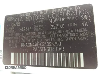 2016 Kia Optima z VIN KNAGM4ADXG5095799, wystawiony jako IAAI lot #42107487 z przebiegiem 112 831 mil mil oraz . Historia ofert i sprzedaży dostępna na DreamBid. Obrazek 9.