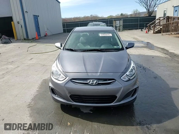 2017 Hyundai Accent Value Edition with VIN KMHCT4AE8HU315098, listed as a Copart auction lot 53959225 with 98,882 mi miles and Salvage Title. Bid and sale history available at DreamBid. Image 13.