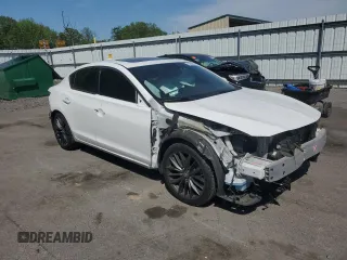 2021 Acura ILX Premium with VIN 19UDE2F81MA005141, listed as a Copart auction lot 56690405 with 53,948 mi miles and Salvage title. Bid and sale history available at DreamBid. Image 4.