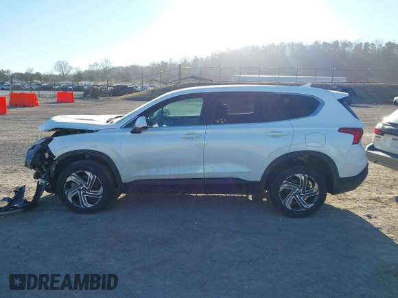 2022 Hyundai Santa Fe SE with VIN 5NMS1DAJ1NH436920, listed as a IAAI auction lot 41687608 with 31,704 mi miles. Bid and sale history available at carsss.com. Image 14.