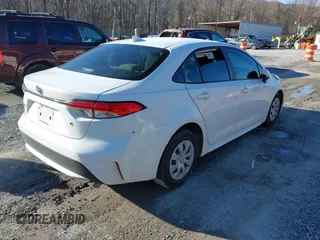 2021 Toyota Corolla L with VIN JTDDPMAE8MJ174820, listed as a IAAI auction lot 41565395 with 77,808 mi miles and . Bid and sale history available at DreamBid. Image 4.