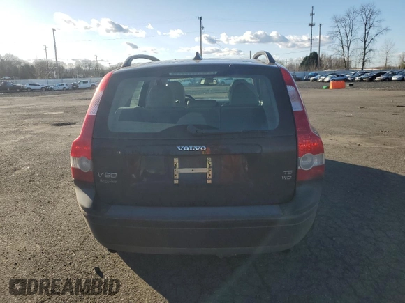 2006 Volvo V50 2.5L Turbo with VIN YV1MJ682462205500, listed as a Copart auction lot 48192385 with 157,707 mi miles and Salvage Title. Bid and sale history available at carsss.com. Image 6.