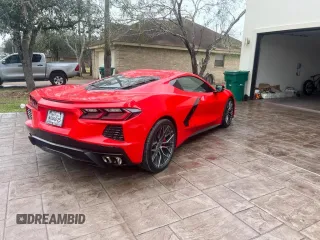 2021 Chevrolet Corvette 1LT with VIN 1G1YA2D49M5119496, listed as a Copart auction lot 43935134 with 23,423 mi miles. Bid and sale history available at carsss.com. Image 3.