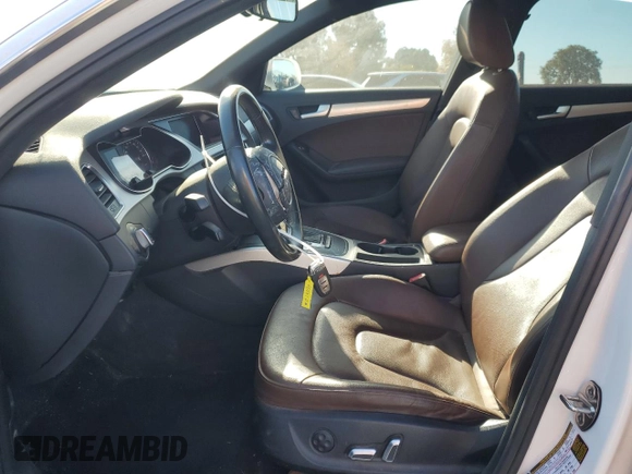 2016 Audi A4 Premium with VIN WAUAFAFL7GN014059, listed as a Copart auction lot 48476255 with 0 mi miles and Clean Title. Bid and sale history available at carsss.com. Image 7.