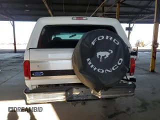1993 Ford Bronco Custom with VIN 1FMEU15H4PLA36423, listed as a Copart auction lot 49184115 with 203,042 mi miles and Salvage Title. Bid and sale history available at carsss.com. Image 6.