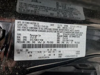 2014 Ford Focus Titanium with VIN 1FADP3J22EL221898, listed as a Copart auction lot 47867325 with 97,806 mi miles and Salvage Title. Bid and sale history available at DreamBid. Image 14.