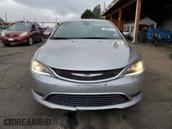 2015 Chrysler 200 Limited with VIN 1C3CCCAB6FN748483, listed as a Copart auction lot 56066135 with 142,359 mi miles and Salvage title. Bid and sale history available at DreamBid. Image 5.