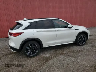 2024 Infiniti QX50 Sport with VIN 3PCAJ5FB1RF112330, listed as a Copart auction lot 72184384 with Not Provided miles and Non Repairable. Bid and sale history available at DreamBid. Image 3.
