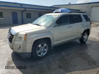 2013 GMC Terrain SLT with VIN 2GKFLVEK0D6401963, listed as a Copart auction lot 55750865 with 147,274 mi miles and Salvage title. Bid and sale history available at DreamBid. Image 1.