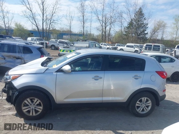 2011 Kia Sportage LX with VIN KNDPB3A2XB7071873, listed as a IAAI auction lot 42092248 with 94,353 mi miles and . Bid and sale history available at carsss.com. Image 14.