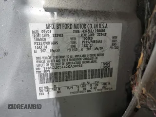 2002 Ford Escape XLT с VIN 1FMCU03142KA38985, выставлен на аукционе IAAI как лот 42663989 с пробегом 152 626 миль миль и . История ставок и продаж доступна на DreamBid. Изображение 9.