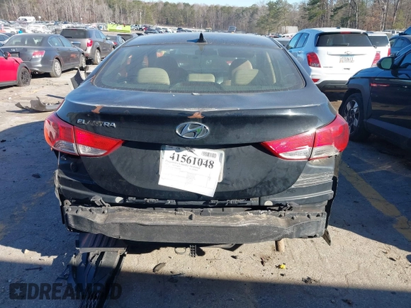 2013 Hyundai Elantra Limited z VIN 5NPDH4AE8DH308358, wystawiony jako IAAI lot #41655206 z przebiegiem Nie podano mil oraz . Historia ofert i sprzedaży dostępna na DreamBid. Obrazek 12.