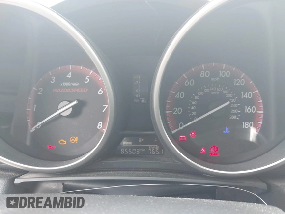 2013 Mazda 3 Mazdaspeed3 Touring with VIN JM1BL1L35D1779245, listed as a IAAI auction lot 42522219 with 85,503 mi miles and . Bid and sale history available at DreamBid. Image 7.