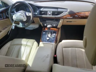 2012 Audi A7 Prestige with VIN WAU2GAFC1CN069845, listed as a Copart auction lot 55903315 with 79,485 mi miles and Salvage title. Bid and sale history available at DreamBid. Image 8.