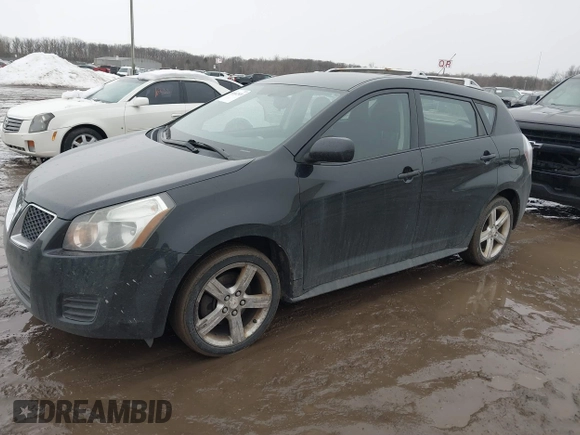 2009 Pontiac Vibe with VIN 5Y2SM67009Z476313, listed as a IAAI auction lot 41662520 with 89,130 mi miles. Bid and sale history available at carsss.com. Image 2.