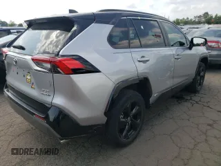 2021 Toyota RAV4 Hybrid XSE with VIN 4T3E6RFVXMU039871, listed as a Copart auction lot 61654295 with 30,775 mi miles and Salvage title. Bid and sale history available at DreamBid. Image 3.