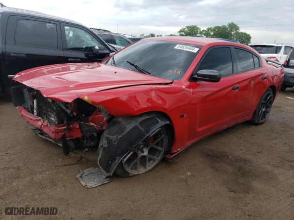 2013 Dodge Charger RT Max with VIN 2C3CDXCT3DH570659, listed as a Copart auction lot 73550864 with 111,394 mi miles and Salvage Title. Bid and sale history available at carsss.com. Image 1.