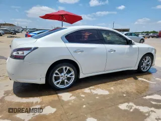 2014 Nissan Maxima SV with VIN 1N4AA5AP7EC460391, listed as a Copart auction lot 59004355 with 205,599 mi miles and Salvage title. Bid and sale history available at DreamBid. Image 3.