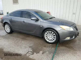 2011 Buick Regal CXL RL6 with VIN W04GU5GC6B1010104, listed as a Copart auction lot 47665605 with 166,820 mi miles and Clean Title. Bid and sale history available at carsss.com. Image 4.