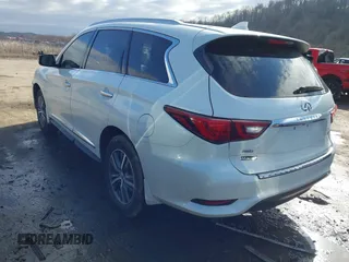 2020 Infiniti QX60 LUXE with VIN 5N1DL0MM0LC513849, listed as a IAAI auction lot 41633049 with 65,413 mi miles. Bid and sale history available at carsss.com. Image 3.