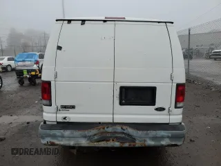 2001 Ford Econoline Cargo with VIN 1FTRE142X1HB27593, listed as a Copart auction lot 83827154 with 190,761 mi miles and Salvage Title. Bid and sale history available at DreamBid. Image 6.
