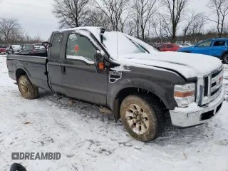 2008 Ford Super Duty F-250 SRW XL with VIN 1FTSX20YX8ED36243, listed as a Copart auction lot 45723875 with Not Provided miles and Salvage Title. Bid and sale history available at carsss.com. Image 4.