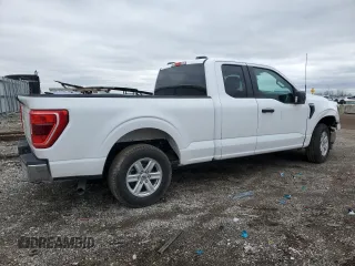 2023 Ford F-150 XL with VIN 1FTEX1CP1PKE97073, listed as a Copart auction lot 47849235 with 73,577 mi miles and Salvage title. Bid and sale history available at DreamBid. Image 3.