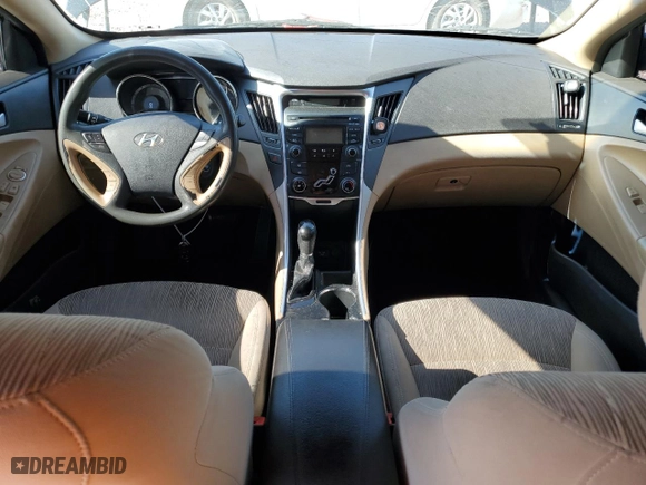 2013 Hyundai Sonata GLS with VIN 5NPEB4AC2DH570770, listed as a Copart auction lot 52403985 with 145,380 mi miles and Salvage Title. Bid and sale history available at carsss.com. Image 8.