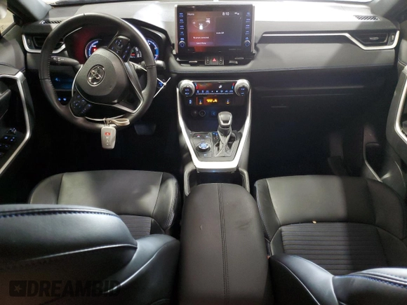 2022 Toyota RAV4 Hybrid XSE with VIN 4T3E6RFV1NU096090, listed as a Copart auction lot 53602885 with 39,077 mi miles and Clean title. Bid and sale history available at DreamBid. Image 8.