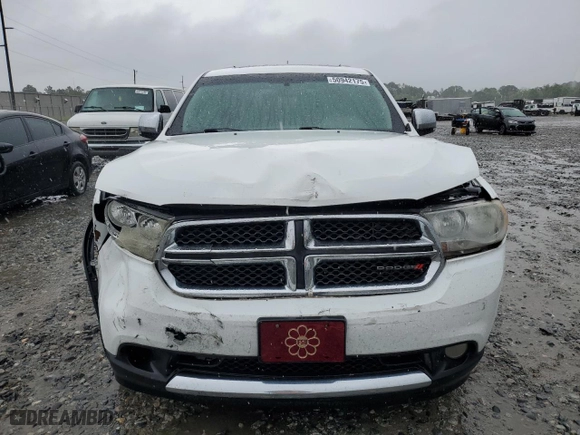 2013 Dodge Durango Crew with VIN 1C4RDHDG4DC535385, listed as a Copart auction lot 50942175 with 211,719 mi miles and Salvage Title. Bid and sale history available at carsss.com. Image 5.