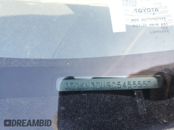 2012 Toyota Prius One with VIN JTDKN3DU9C5455557, listed as a Copart auction lot 50613885 with 131,870 mi miles and Salvage Title. Bid and sale history available at carsss.com. Image 14.