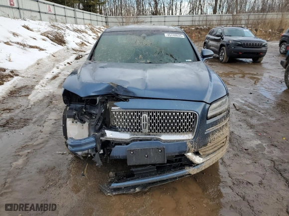 2019 Lincoln Nautilus Reserve with VIN 2LMPJ8L96KBL53042, listed as a Copart auction lot 45749535 with 37,506 mi miles and Clean Title. Bid and sale history available at carsss.com. Image 5.