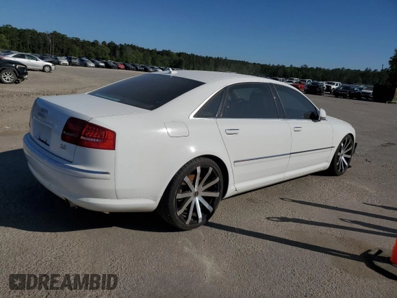 2009 Audi A8 4.2L z VIN WAUMV94E59N005253, wystawiony jako Copart lot #53341935 z przebiegiem 154 305 mil mil oraz Szkoda całkowita • Salvage title. Historia ofert i sprzedaży dostępna na DreamBid. Obrazek 3.