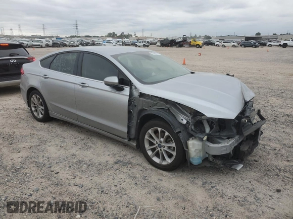 2020 Ford Fusion SE with VIN 3FA6P0HD0LR147717, listed as a Copart auction lot 55420575 with 133,646 mi miles and Salvage title. Bid and sale history available at DreamBid. Image 4.