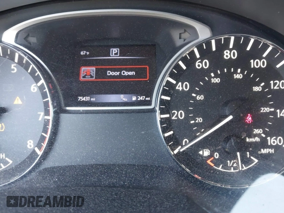 2016 Nissan Altima SR with VIN 1N4AL3AP3GC241302, listed as a IAAI auction lot 41889826 with 75,431 mi miles and . Bid and sale history available at DreamBid. Image 7.