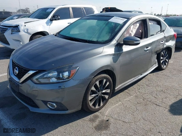 2017 Nissan Sentra SV with VIN 3N1AB7AP2HY224359, listed as a IAAI auction lot 41855560 with 117,709 mi miles. Bid and sale history available at carsss.com. Image 2.