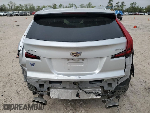2021 Cadillac XT4 FWD Premium Luxury with VIN 1GYFZCR41MF002411, listed as a Copart auction lot 49746855 with 81,938 mi miles and Salvage title. Bid and sale history available at DreamBid. Image 6.