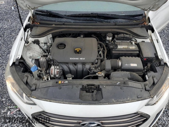 2017 Hyundai Elantra Limited with VIN 5NPD84LFXHH070413, listed as a Copart auction lot 52013365 with 78,761 mi miles and Salvage title. Bid and sale history available at DreamBid. Image 13.