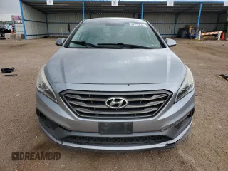 2016 Hyundai Sonata Sport с VIN 5NPE34AF0GH268888, выставлен на аукционе Copart как лот 57475645 с пробегом 63 379 миль миль и Списание • Salvage title. История ставок и продаж доступна на DreamBid. Изображение 5.
