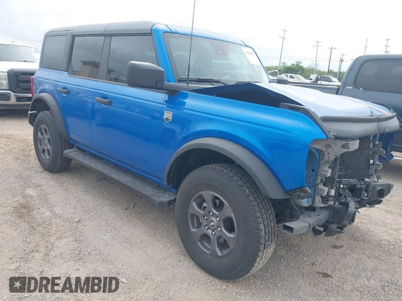 2021 Ford Bronco with VIN 1FMDE5BH7MLA94882, listed as a IAAI auction lot 42354955 with 32,837 mi miles and . Bid and sale history available at DreamBid. Image 1.