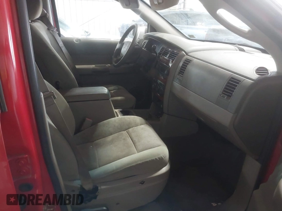 2006 Dodge Durango SLT with VIN 1D4HD48N56F107567, listed as a IAAI auction lot 41447498 with 198,393 mi miles and . Bid and sale history available at DreamBid. Image 5.
