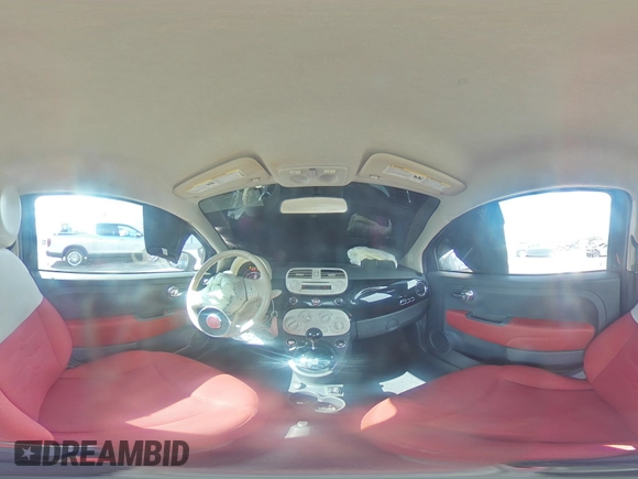 2015 FIAT 500 Pop with VIN 3C3CFFAR3FT508054, listed as a Copart auction lot 51841435 with 92,706 mi miles and Salvage title. Bid and sale history available at DreamBid. Image 15.